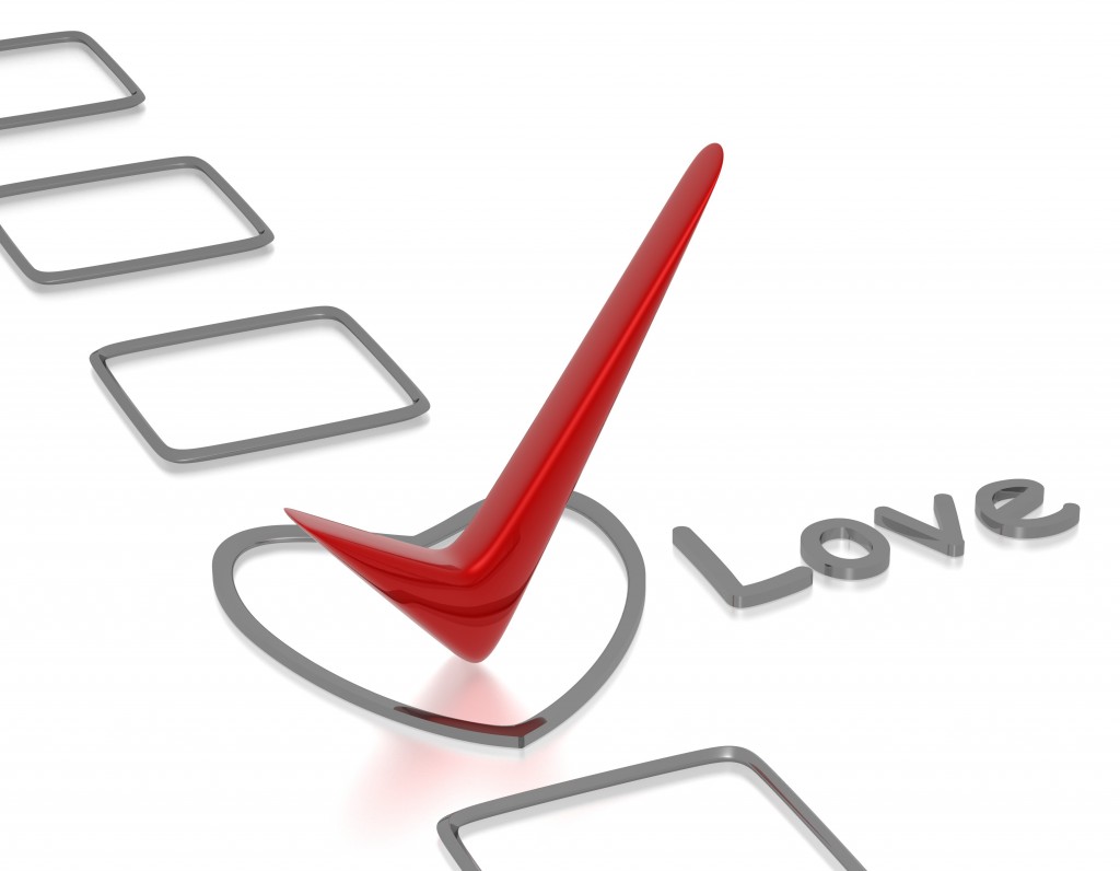 Love checklist